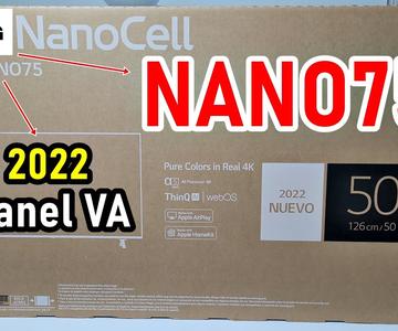 LG NANO75 NanoCell Modelo 2022 con Panel VA: REVIEW COMPLETA / Smart TV 4K