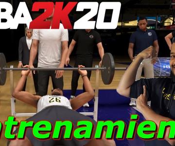 NBA 2K20 en ESPAÑOL | 🏀🏀 ENTRENAMIENTO 💪💪 - #4 | Mi CARRERA 🎮🎮