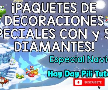 Nuevas ofertas de decoración CON y SIN diamantes en hay day!