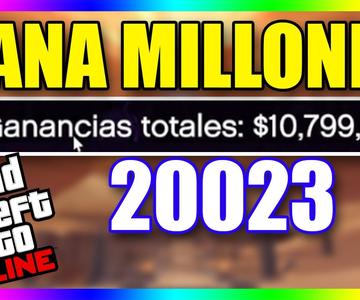 NUEVO TRUCAZO GANA DINERO MILLONES SOLO Y SIN AYUDA GTA 5 ONLINE 20023 PS4 PS5