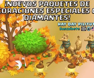 Nuevos paquetes de decoración CON diamantes en hay day. Mes: OCTUBRE