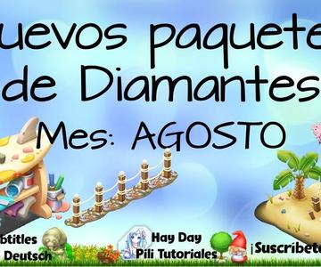 Nuevos paquetes de decoración con diamantes hay day