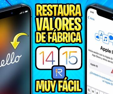 ¡SIN ERRORES! 🎁 CÓMO RESTAURAR TU iPHONE EN iOS 15 SIN iTUNES