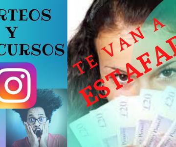 ⚠️ SORTEOS o CONCURSOS de INSTAGRAM ☢️ te van a ESTAFAR o ROBAR o HACKEAR tu INSTAGRAM