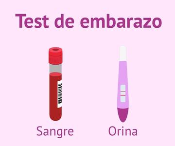 ¿Test de embarazo en orina o en sangre?