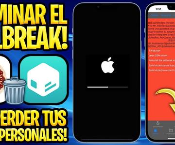 TUTORIAL SIN PC ✅ CÓMO QUITAR EL JAILBREAK iOS 15 xinaA15 DE FORMA RÁPIDA Y SEGURA