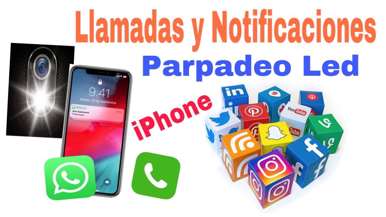 Activa Avisos Led de Notificaciones con iPhone