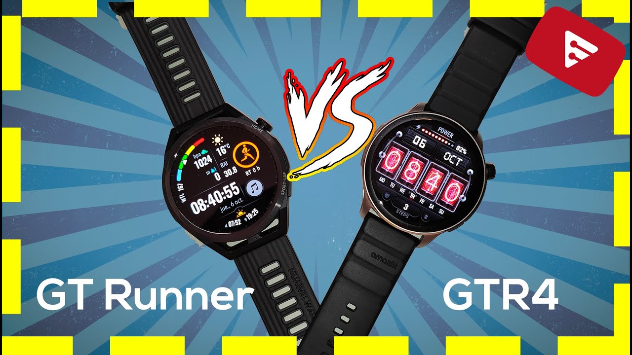 Amazfit GTR4 🆚 Huawei Watch GT Runner - La comparativa total!!