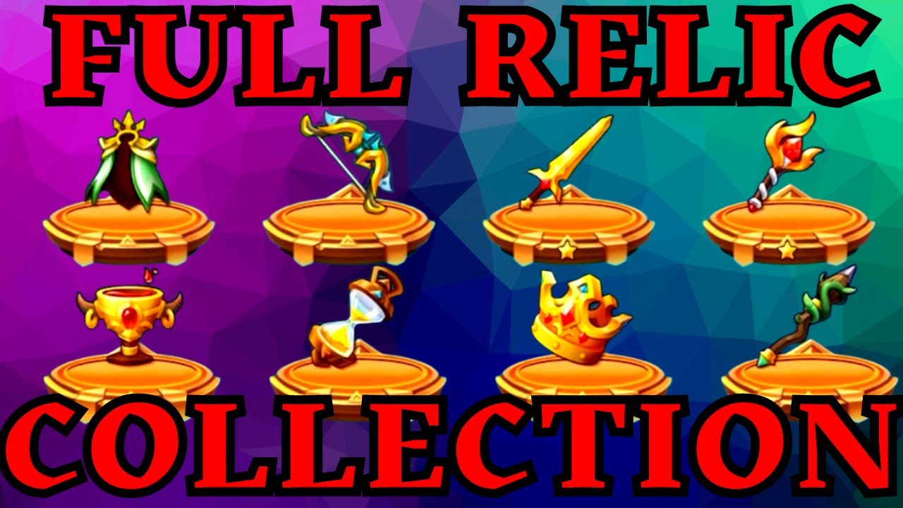 ARCHERO: FULL RELIC COLLECTION! BOOST ACCOUNT +20000 ATTACK