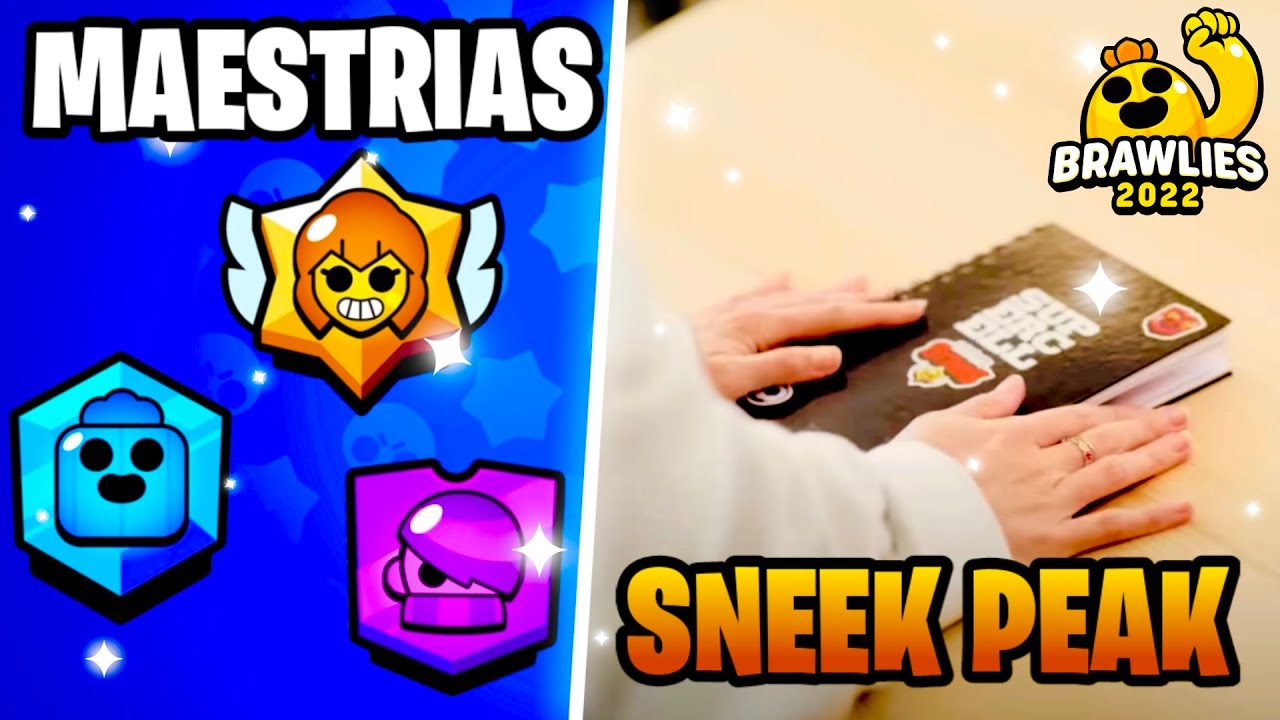 ✅ ASÍ SON las NUEVAS MAESTRÍAS en BRAWL STARS *SNEEK PEAK OCULTO* ✅