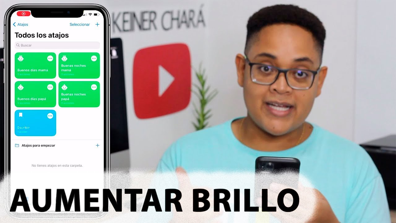 AUMENTAR el BRILLO del iPhone al usar la CÁMARA ⚠️📸