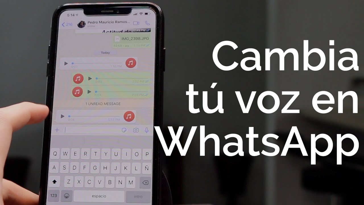 CHANGEZ LA VOIX DANS WHATSAPP!