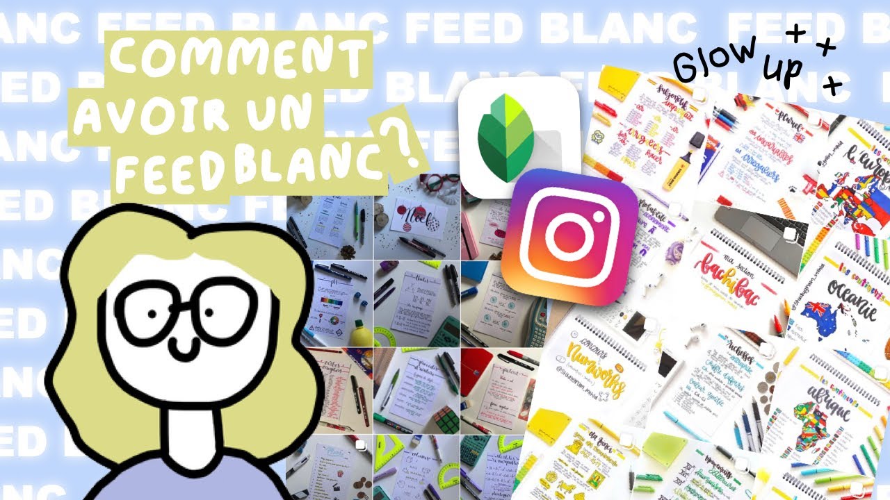 COMMENT avoir un feed BLANC et UNIFORME sur INSTAGRAM