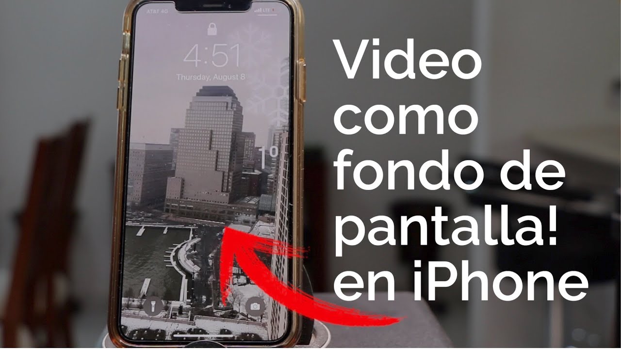 COMMENT METTRE UNE VIDÉO WALLPAPER SUR IPHONE