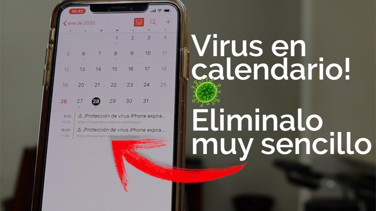 COMMENT SUPPRIMER LES VIRUS DANS LE CALENDRIER DE MON IPHONE!