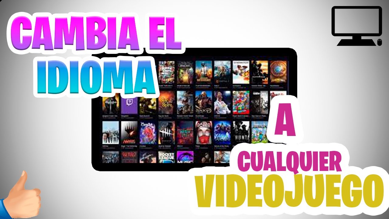 🕹️ CÓMO cambiar el IDIOMA A CUALQUIER JUEGO DE PC!!