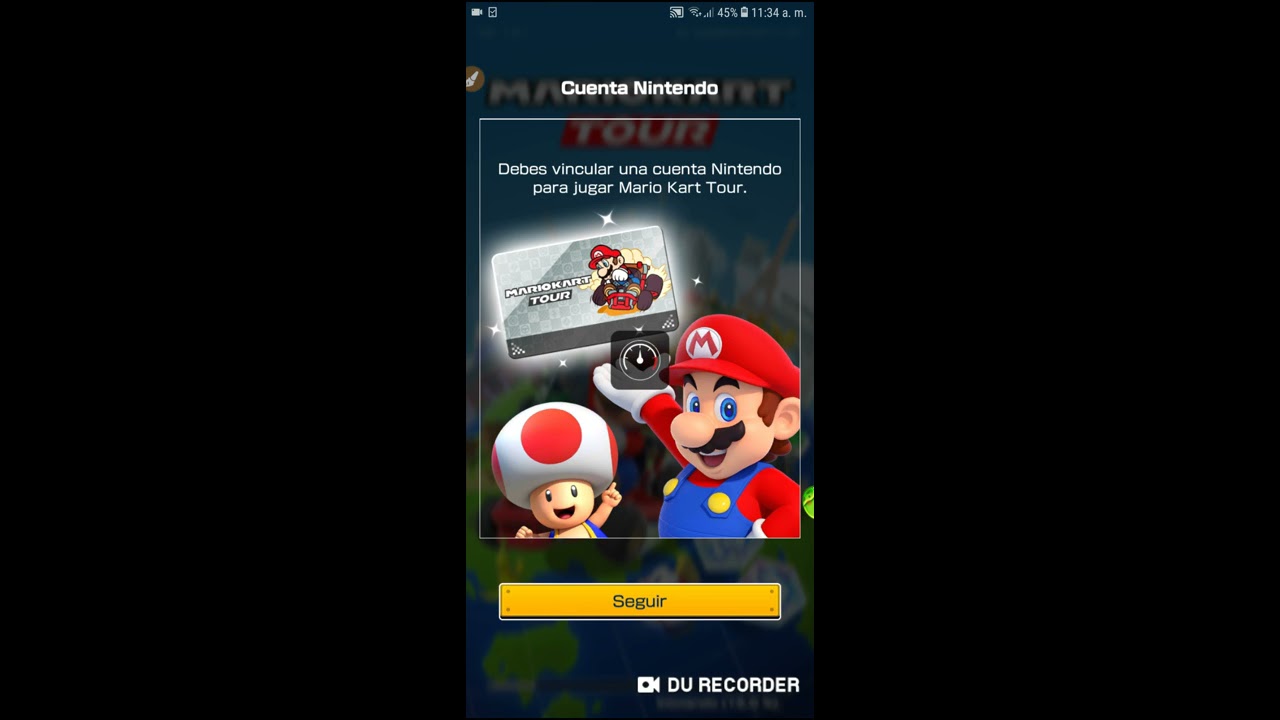 ¿Como crear una cuenta y recibir el codigo en MARIO KART TOUR? [NUEVO JUEGO 2021]