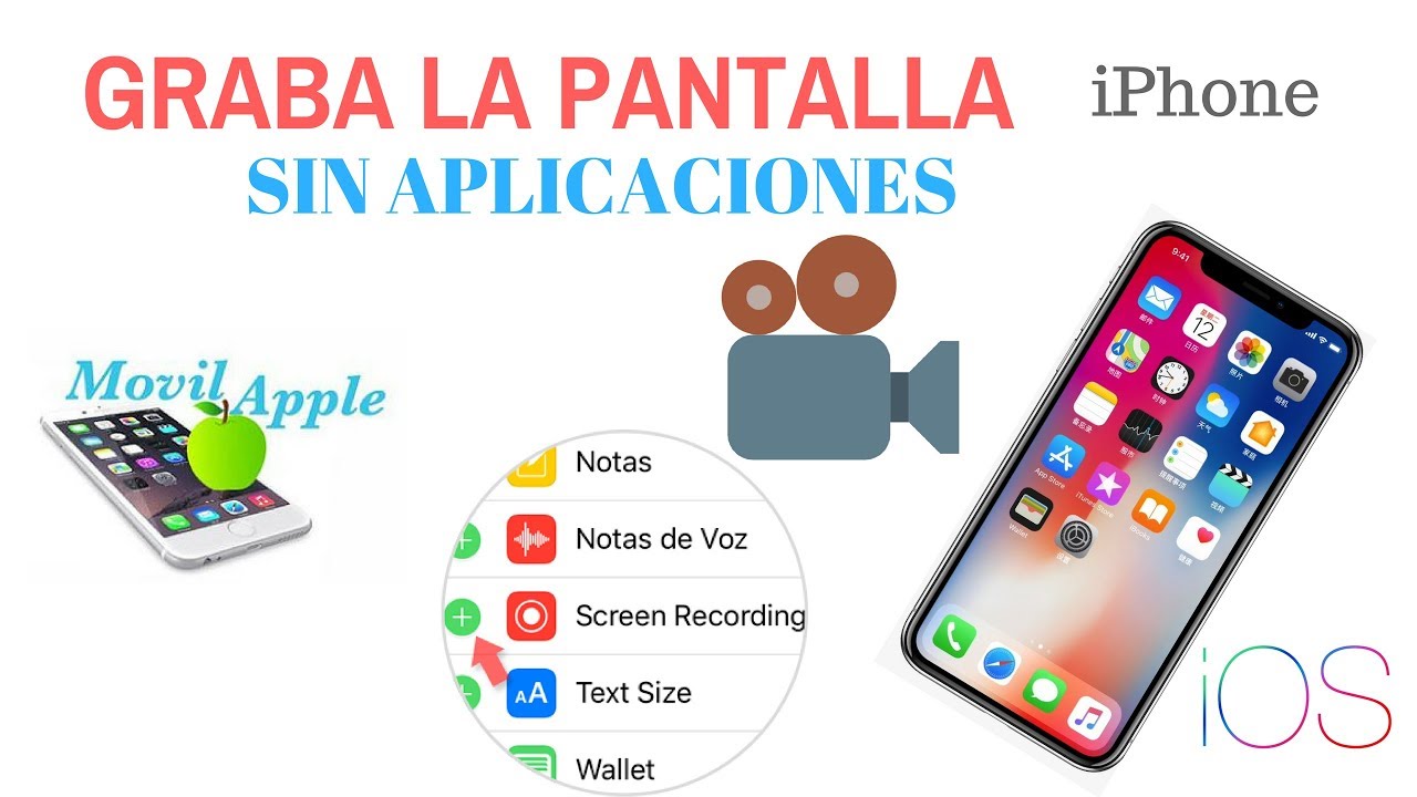 Como Grabar la Pantalla de tu iPhone