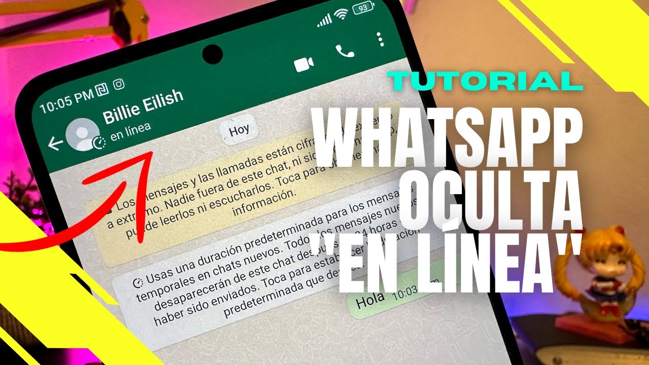 Cómo OCULTAR EN LÍNEA en WHATSAPP (Oficial 2022) ✅