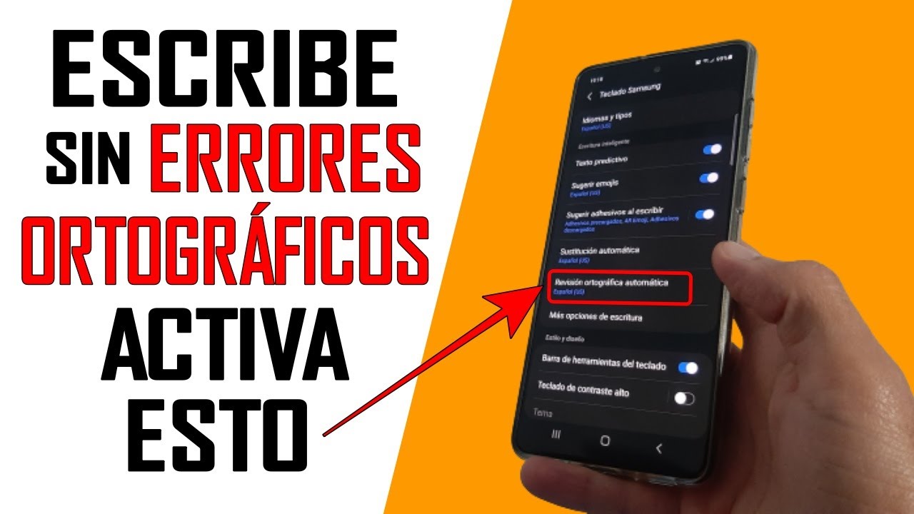 COMO PONER CORRECTOR ORTOGRÁFICO EN TU CELULAR - Activar Autocorrector en TÚ Móvil Android