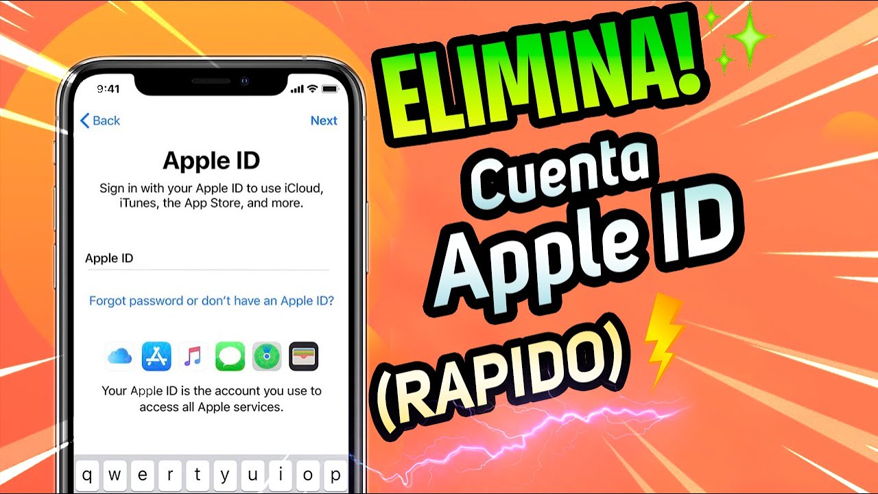 ⚡Cómo QUITAR la cuenta de Apple ID de cualquier iPhone o iPad sin Contraseña? Eliminar Apple ID 2021