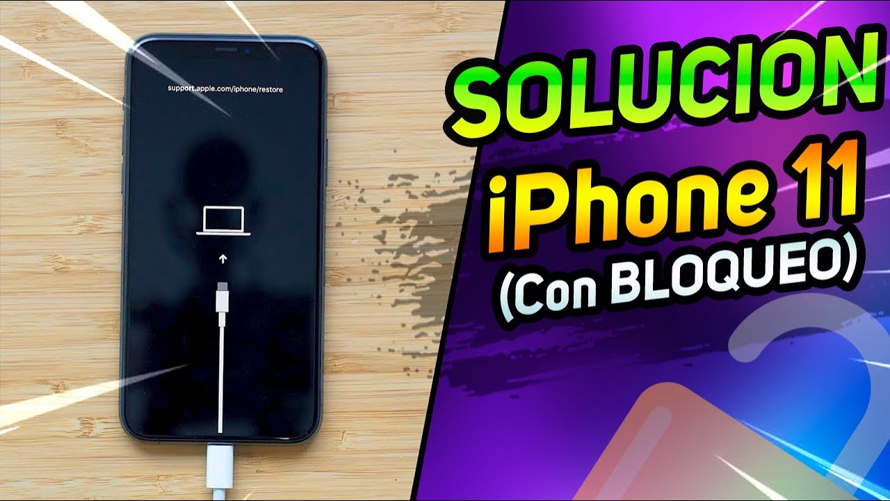 Cómo REINICIAR✔️ iPhone 11 BLOQUEADO / Solución A FALLA en la PANTALLA