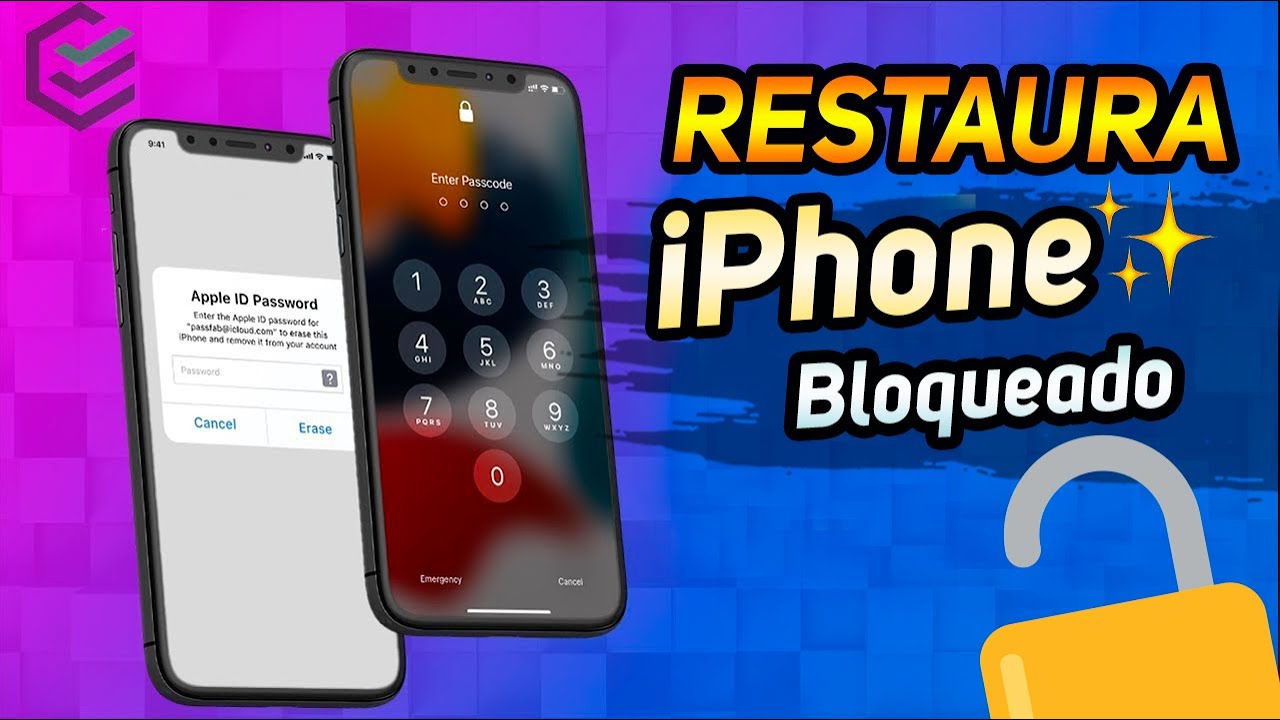 🔥Cómo RESETEAR y RESTAURAR un iPhone BLOQUEADO 2022 / METODO MÁS RAPIDO