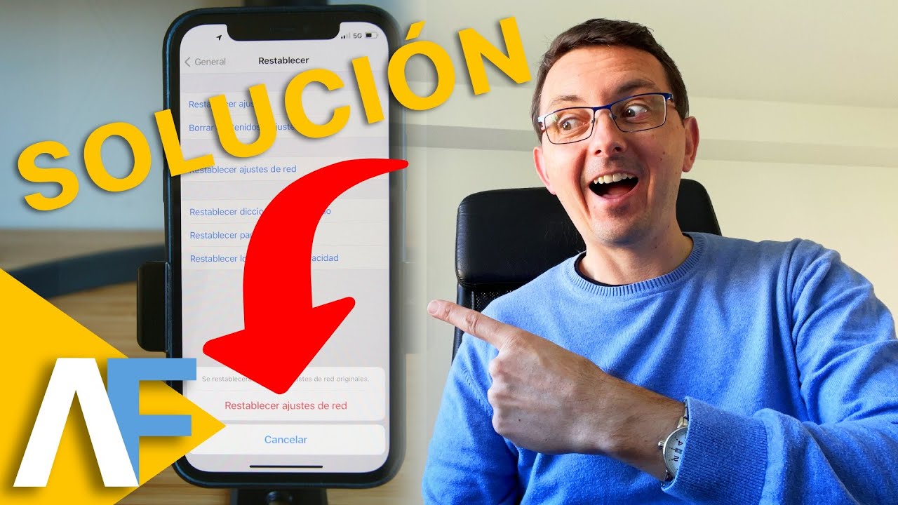 ✅ Cómo SOLUCIONAR Problemas de RED en iPhone [FÁCIL] 👌