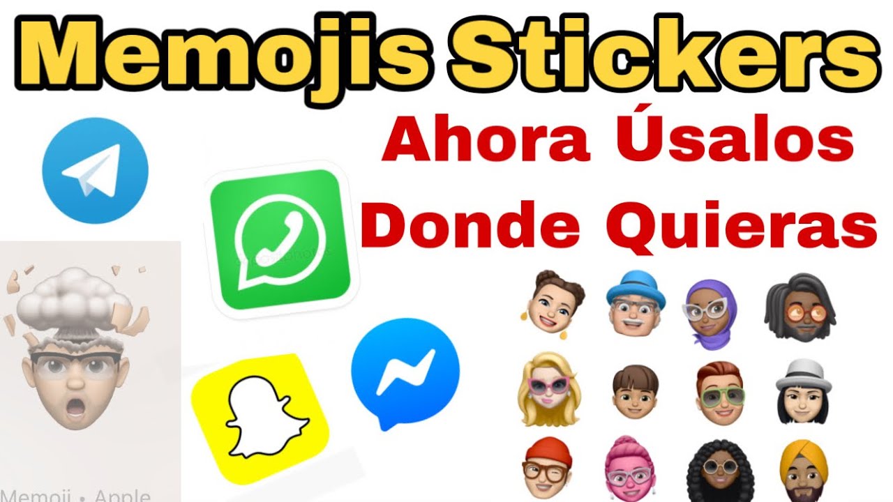 Como Usar los Memojis de iPhone en Cualquier App de Mensajeria