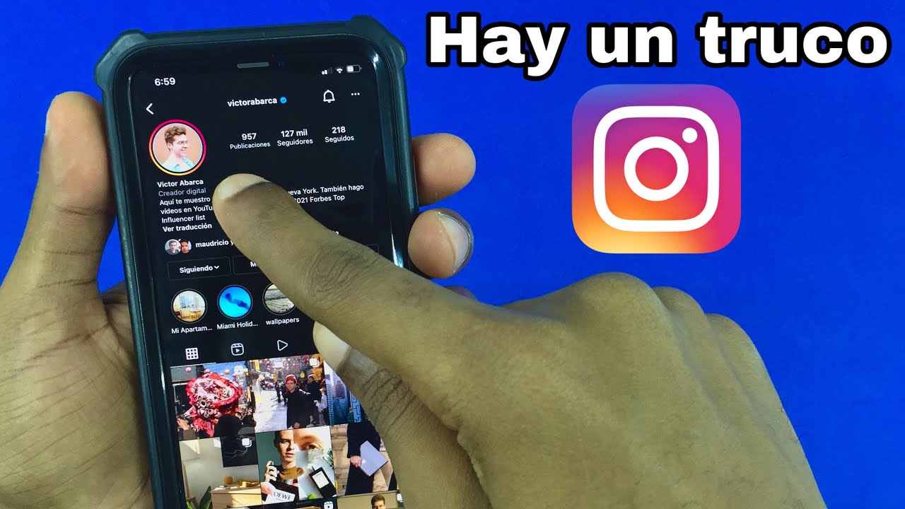 Como ver en GRANDE la foto de perfil de cualquier Instagram