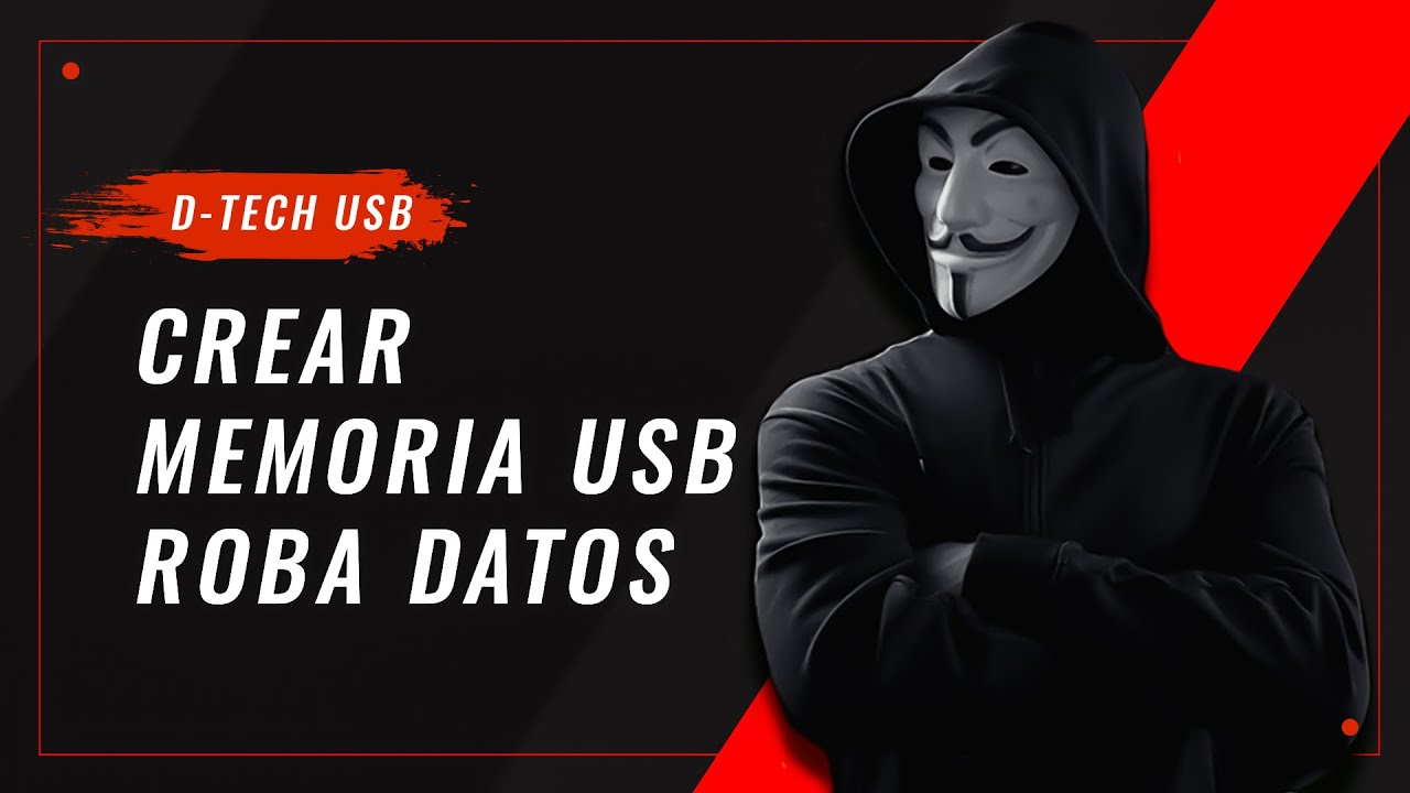 ✅Crear USB ROBA DATOS: Extrae los datos de un PC (👍ACTUALIZADO👍) 2023| D-TECH USB