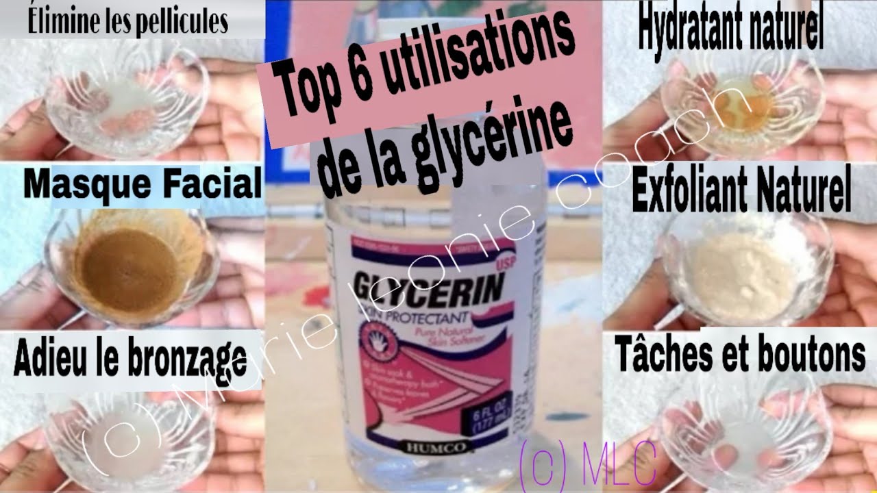 Du jour au lendemain utilisez la glycérine /VISAGE ET CORPS/TEINT DE GLOSS/GLOWING SKIN