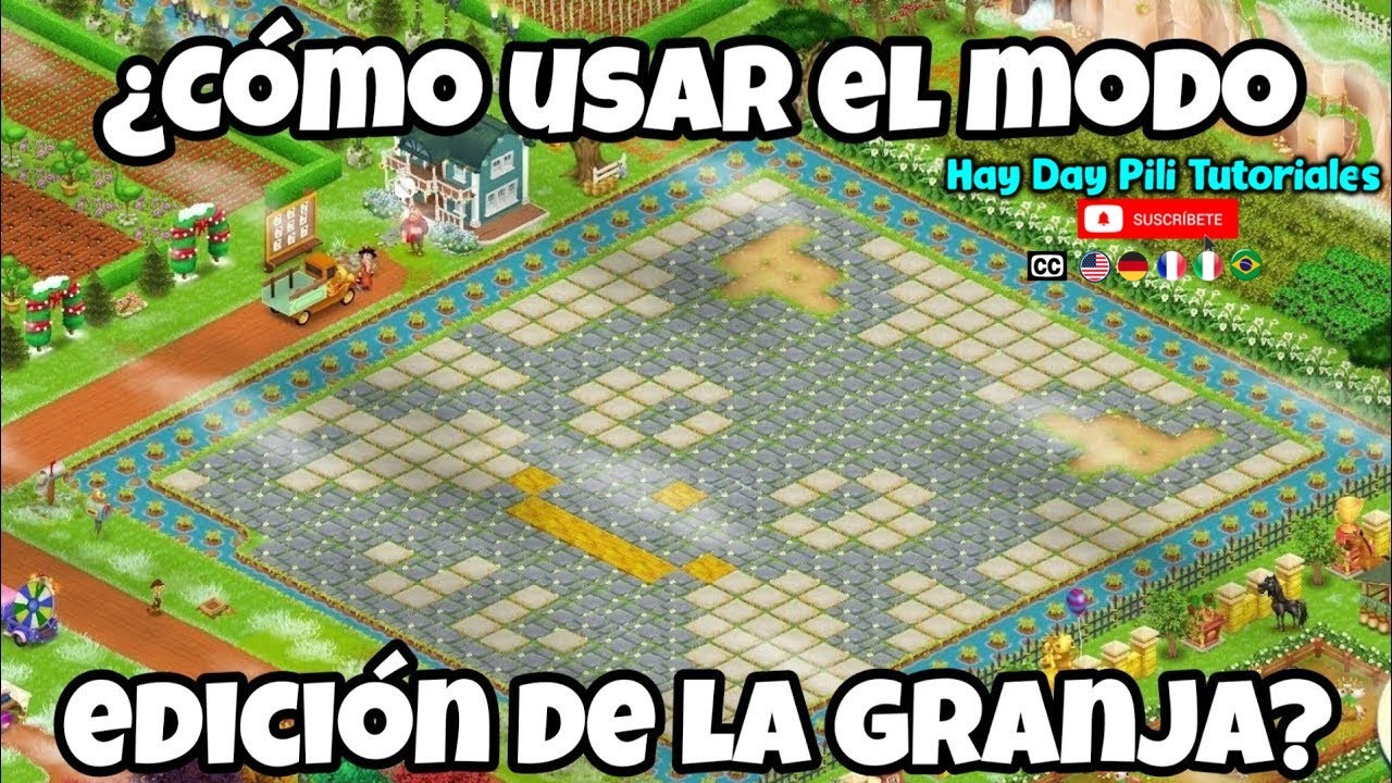 Hay Day - Aprende a diseñar tu granja en 3D - Diseños asombrosos