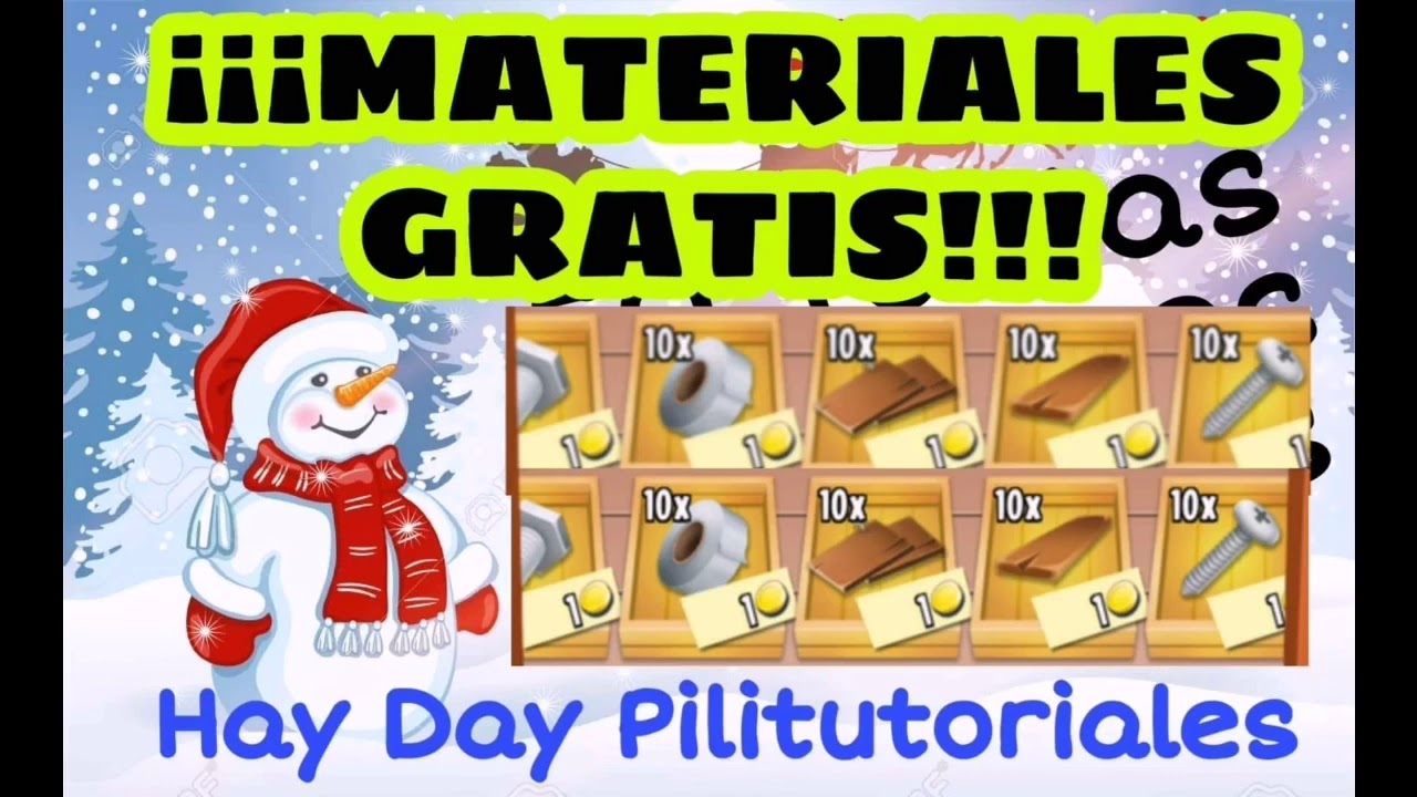 Hay Day - Materiales gratis! 100% legales