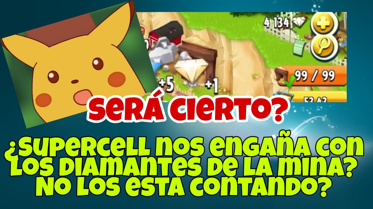 Hay Day - Supercell nos engaña con los diamantes de la mina? Será cierto?