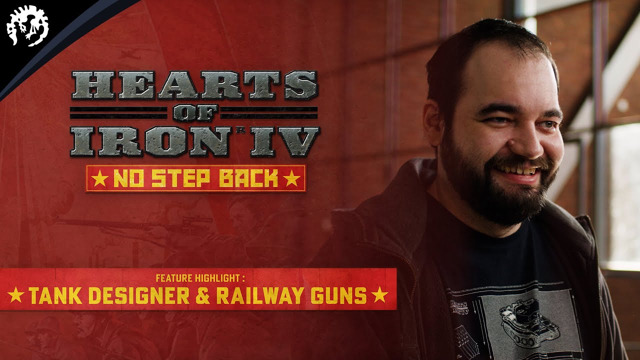 Hearts of Iron IV: No Step Back | Tank Designer and Railway Guns