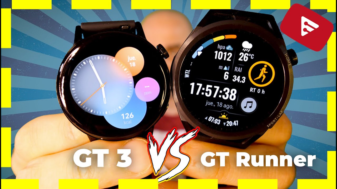 Huawei Watch GT 3 vs GT Runner ‼️FIGHT‼️ Mismo precio... pero uno es mejor [Comparativa total]
