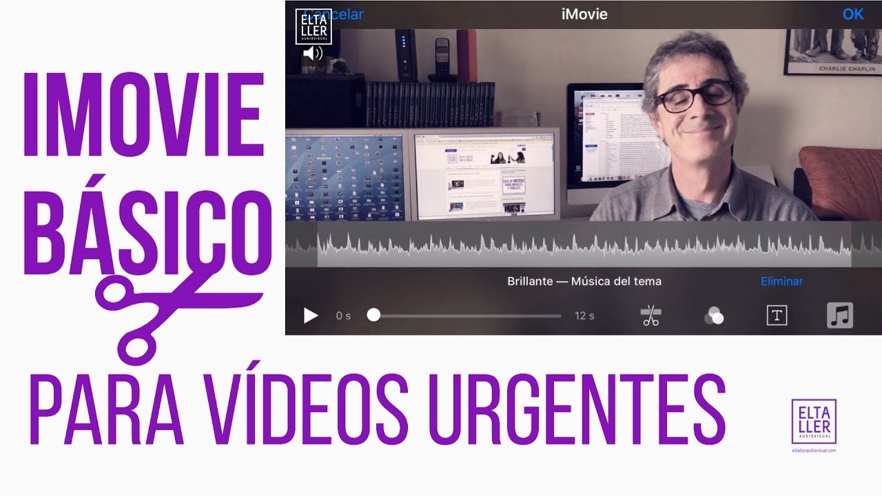 iMovie básico - Editor iPhone y iPad para vídeos urgentes