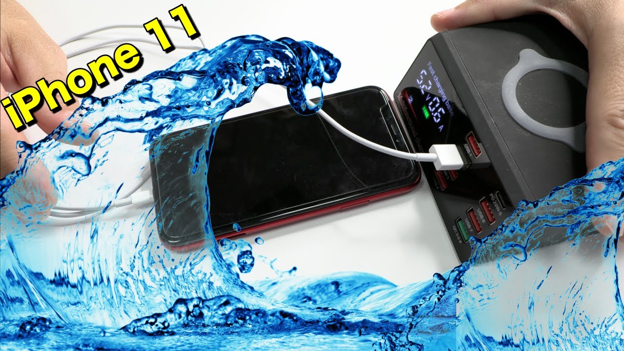 iPhone 11 mojado - No se Enciende!! ✅