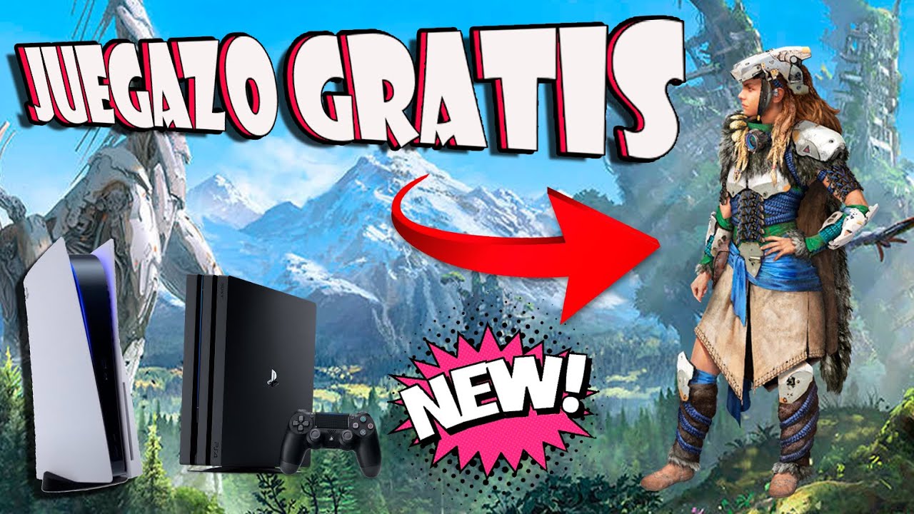 JUEGAZO GRATIS para Playstation 4 y 5 Para TODO el MUNDO, hasta sin PLAY - Horizon Zero Dawn