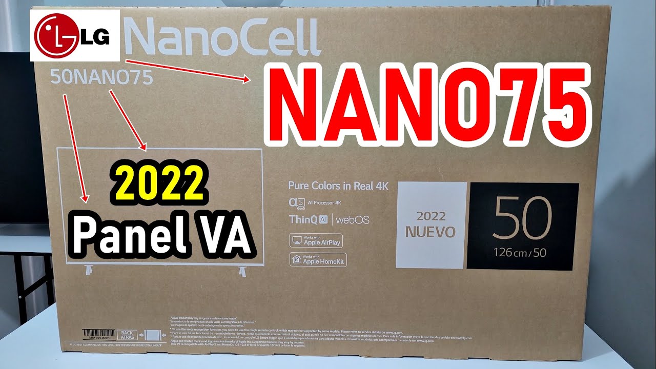 LG NANO75 NanoCell Modelo 2022 con Panel VA: REVIEW COMPLETA / Smart TV 4K