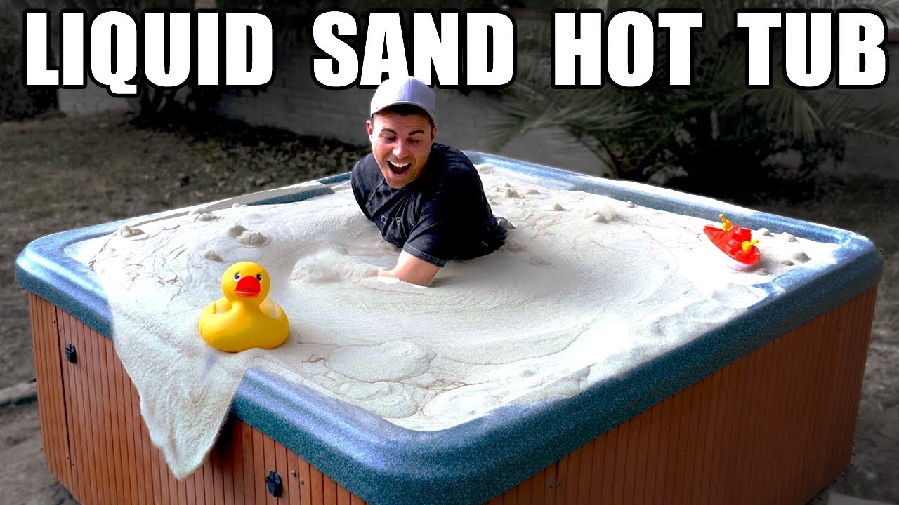 Liquid Sand Hot Tub- Fluidized air bed