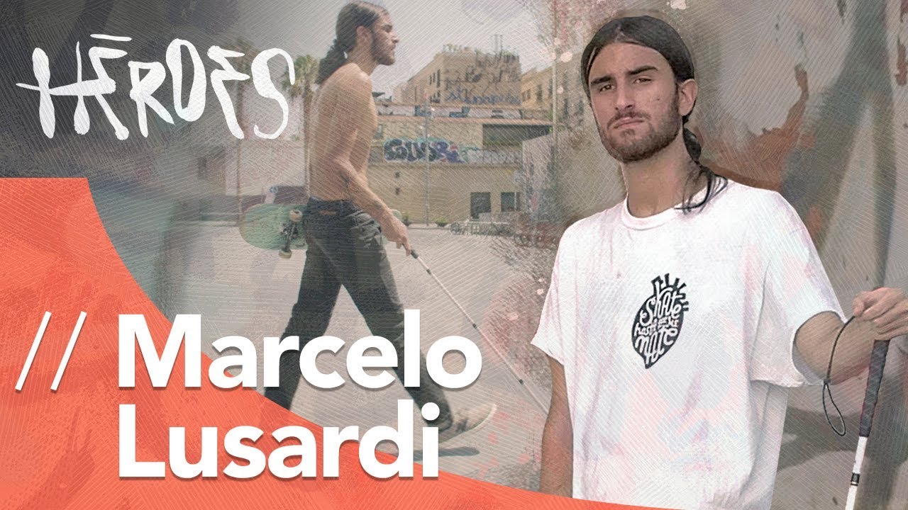 Marcelo Lusardi: \"Aunque no vea, tengo mi propio estilo y trucos de skate\" | PROGRAMA 4 | Héroes