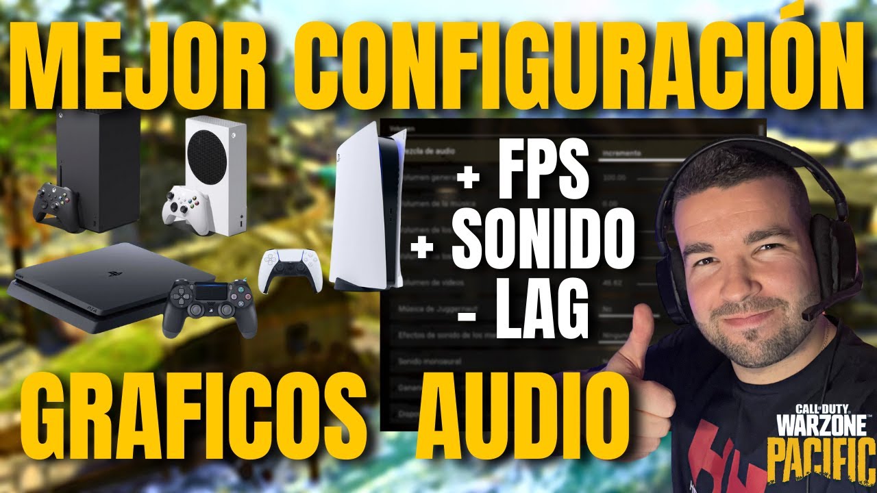 🔊 MEJOR CONFIGURACIÓN de SONIDO y GRÁFICOS WARZONE Pacific | PS4 PS5 XBOX |