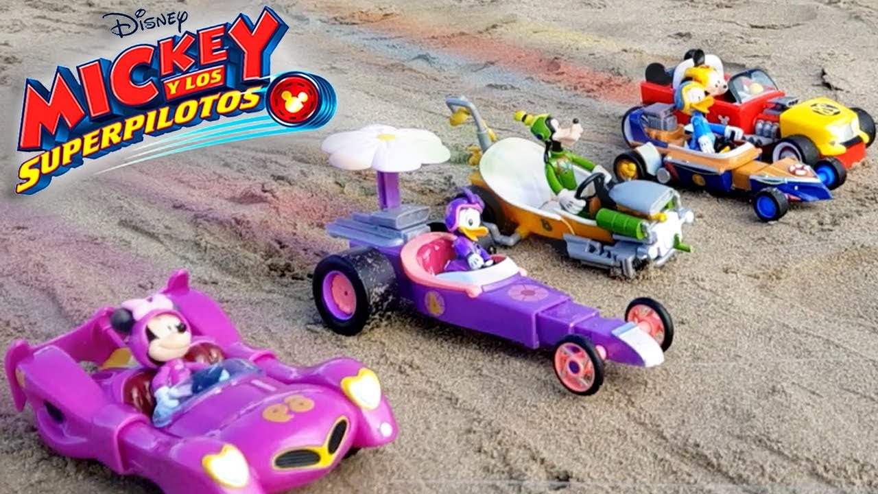 MICKEY Y LOS SUPER PILOTOS CARRERA PLAYA Disney Channel MICKEY AND THE ROADSTER RACERS