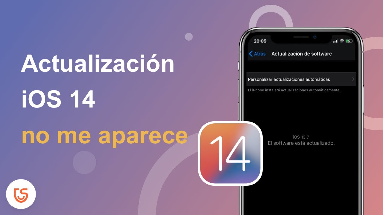 No me aparece la actualización iOS 14 (solución efectiva)