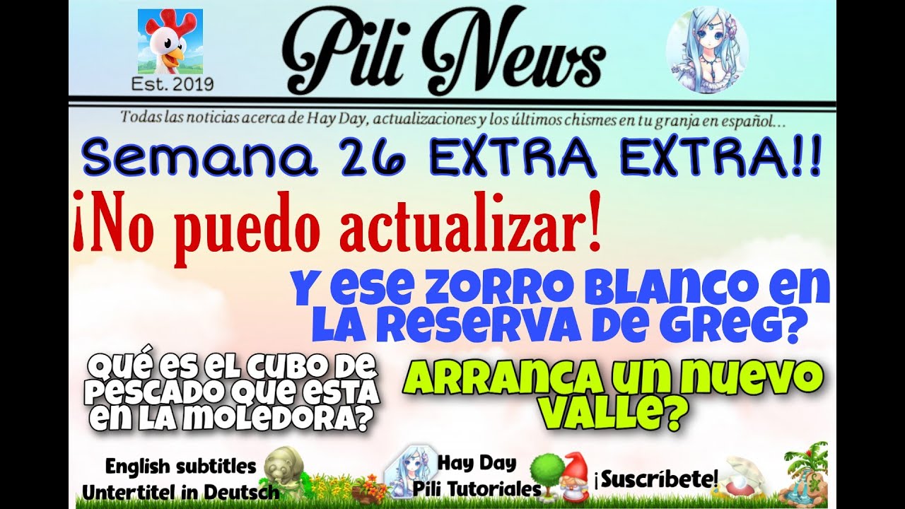 No puedo actualizar! ¿Un nuevo zorro ártico? Qué es el cubo de pescado que aparece en mi granja?