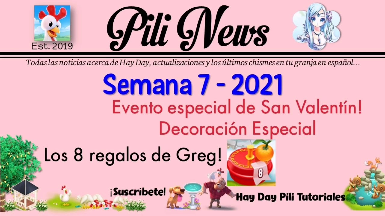 Noticias de Hay Day - 2 decoraciones especiales gratis! Evento especial de San Valentín y más!