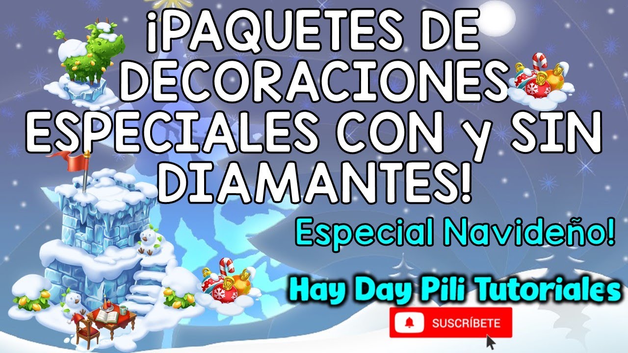 Nuevas ofertas de decoración CON y SIN diamantes en hay day!