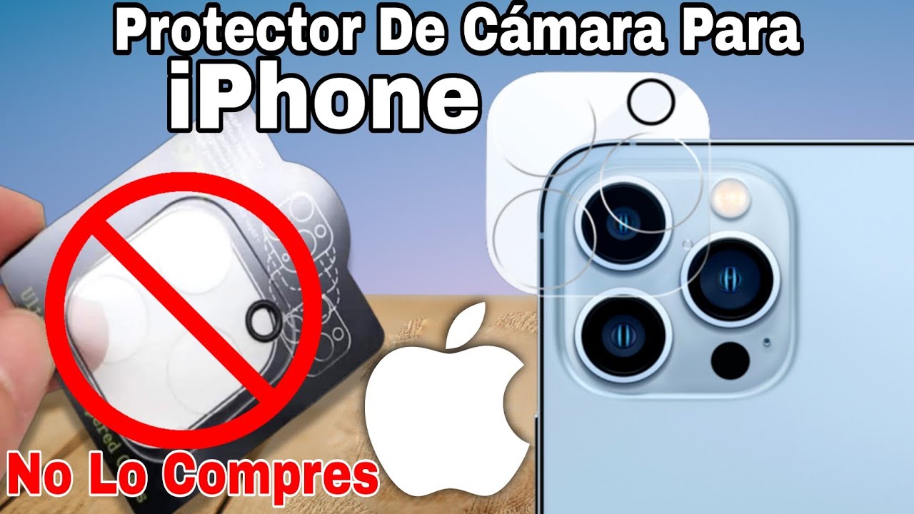 Protector De Vidrio Para La Cámara Del IPhone 13 Pro Max